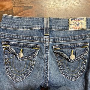 True Religion Hi-Rise Boot jeans